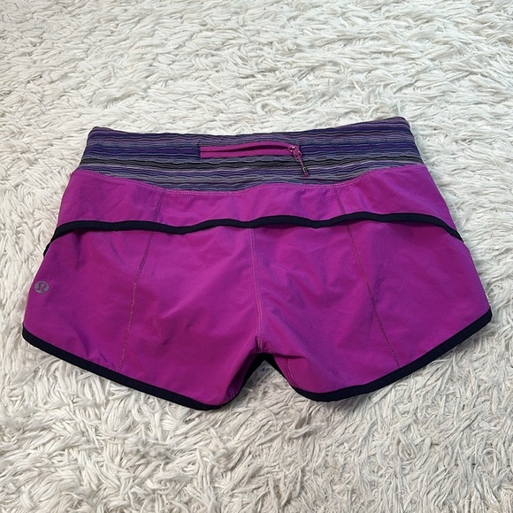 Lululemon Speed Short Ultra Violet / Space Dye Twist Ultra Violet Multi / Naval - Picture 4 of 6